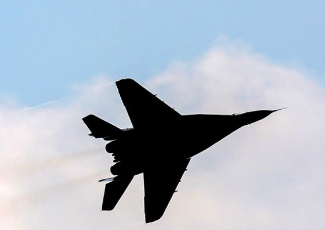 Луховинъ :: В Воскресенском районе разбился МиГ-29